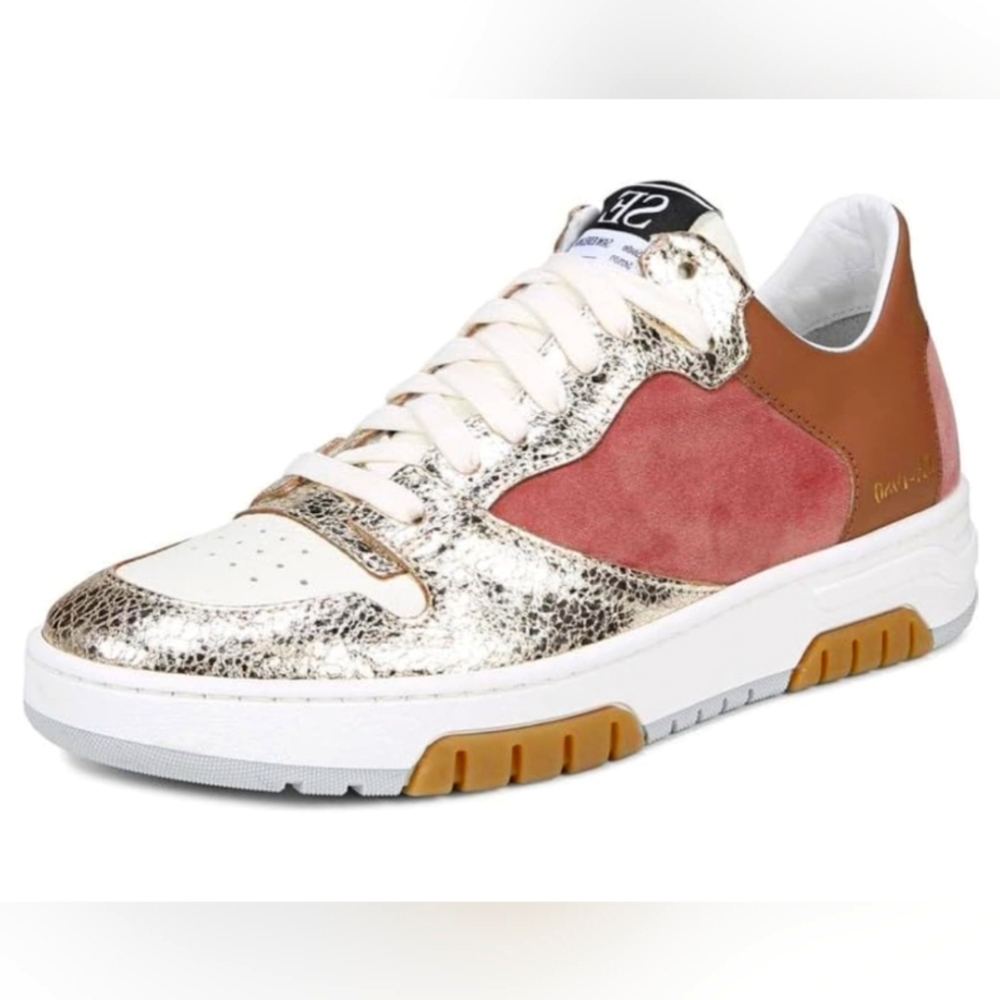 Sam Edelman Jojo rose and gold sneaker sz. 10. NWOT